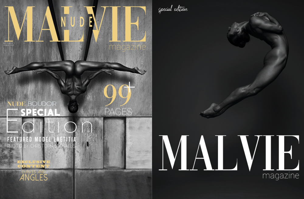 Malvie Magazine April 2020 - Cover photo by @christoph.michaelis - Full photo set by @alfonsovq_photo