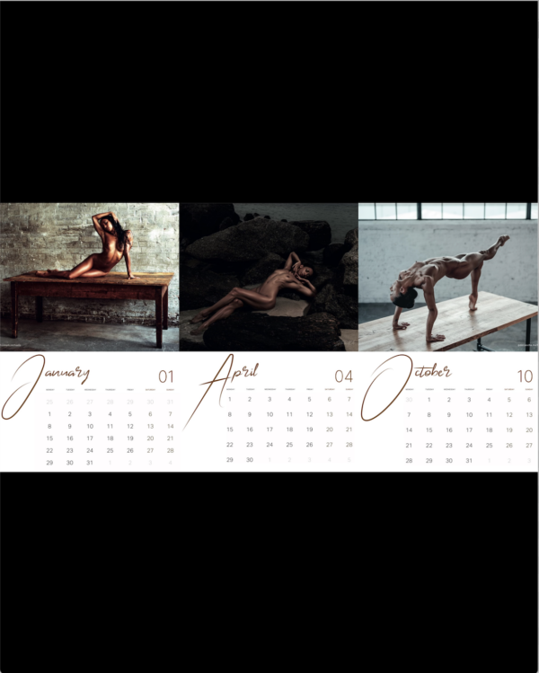 INTIMATE CALENDAR 2024 INSIDE PAGES