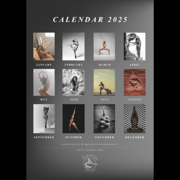 2025 Implied Art Calendar - Laetitia Bouffard-Roupe